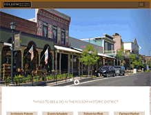 Tablet Screenshot of historicfolsom.org